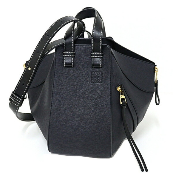 LOEWE Navy Hammock Shoulder Bag - Picture 1 of 3